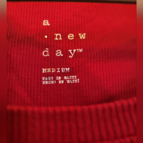 A New Day red long sleeve - Picture 3 of 3